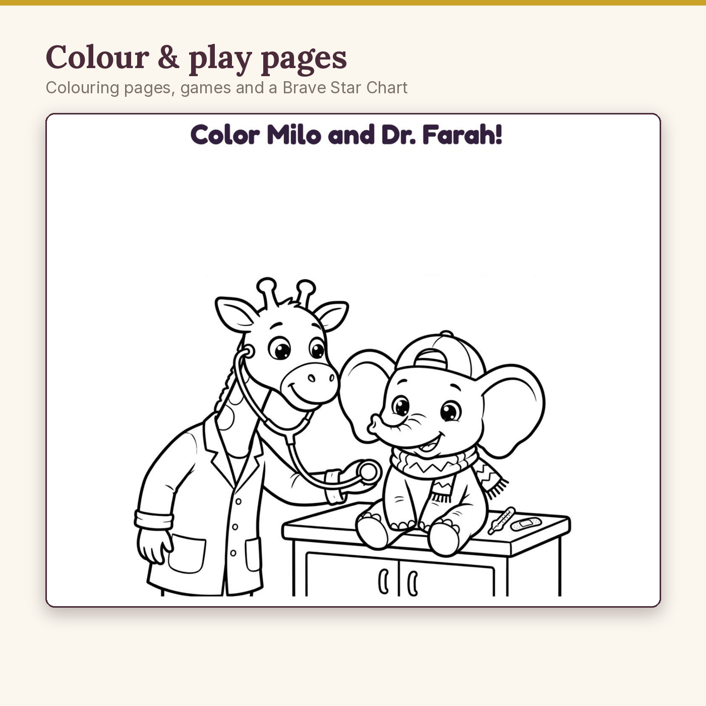 Milo Is Brave at the Doctor - Image 4