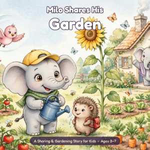 Milo Shares His Garden