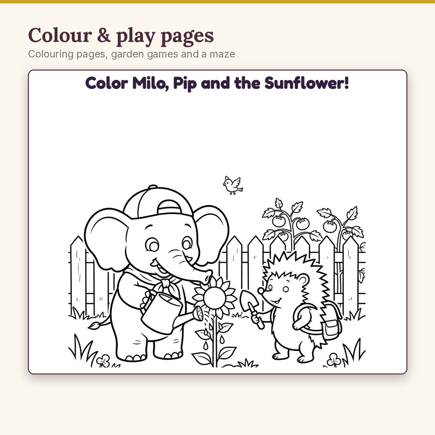 Milo Shares His Garden - Image 4