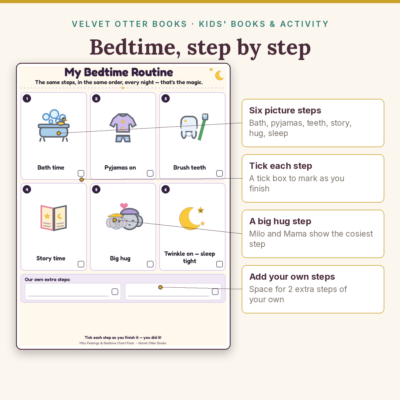 Feelings & Bedtime Chart Pack - Image 3