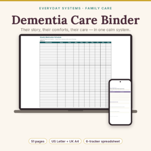 Dementia Care Binder