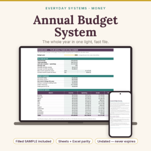 Annual Budget System