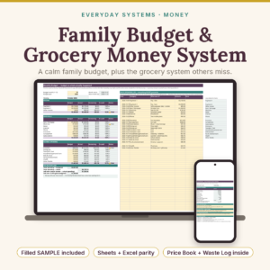 Family Budget & Grocery System