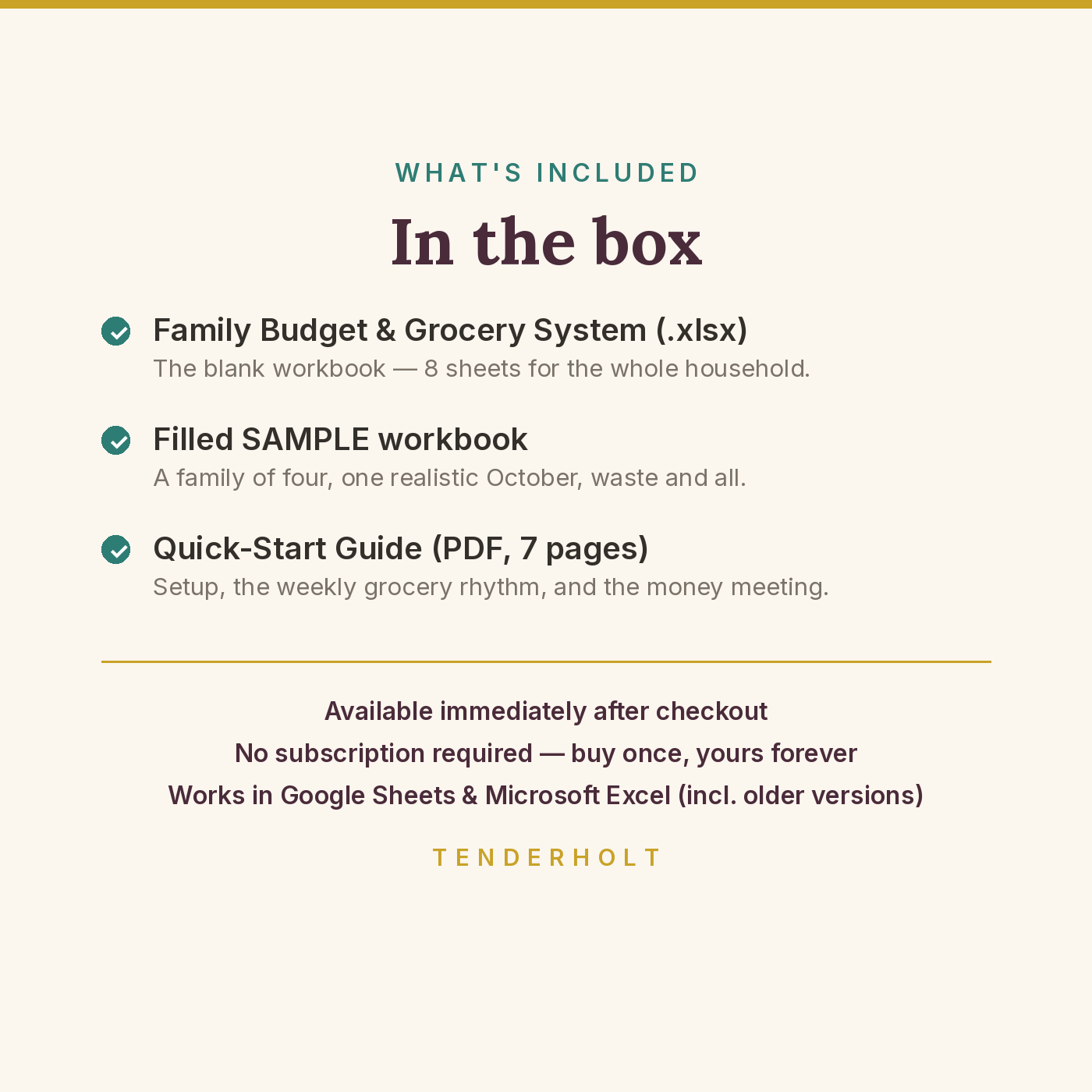 Family Budget & Grocery System - Image 5