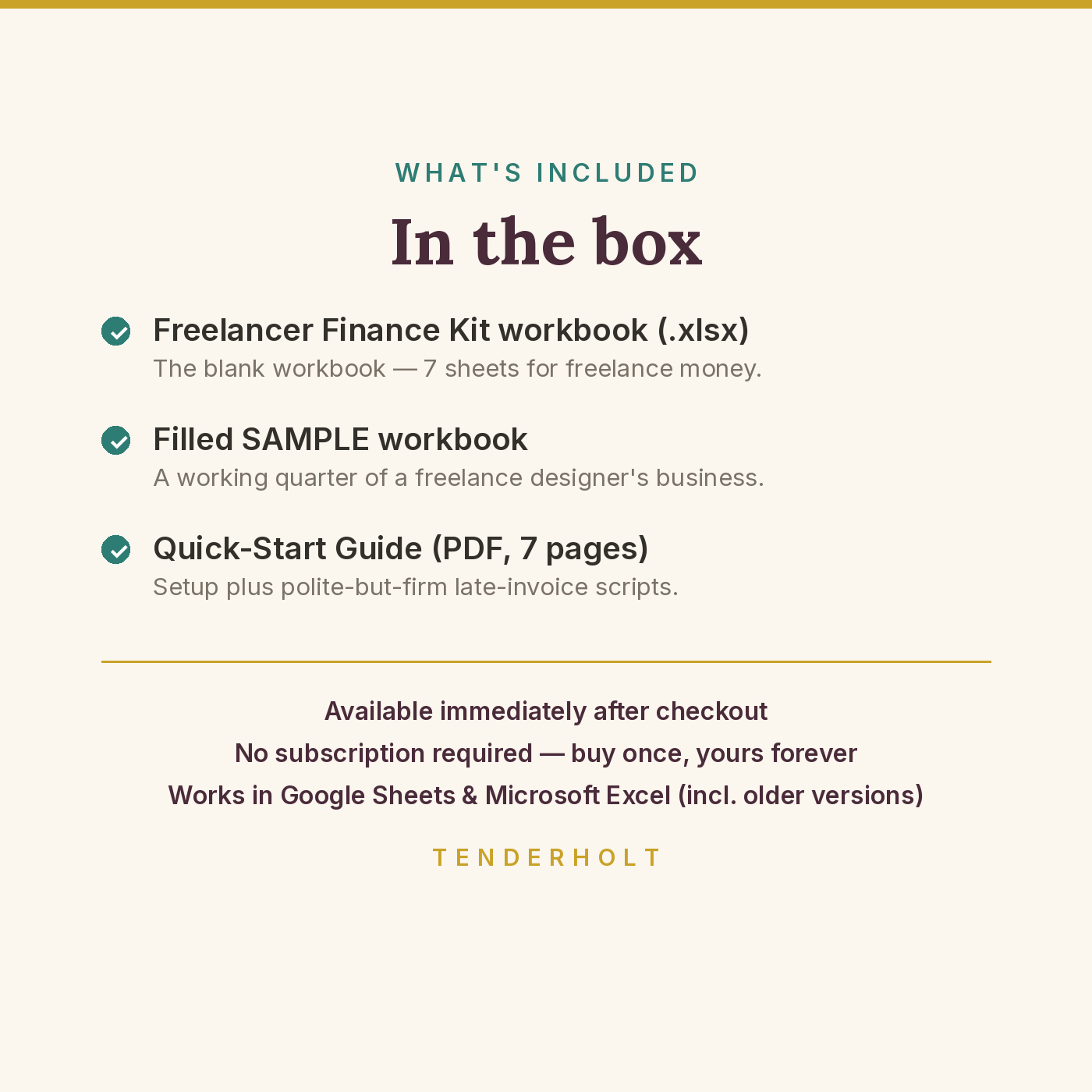 Freelancer & Creator Finance Kit - Image 5