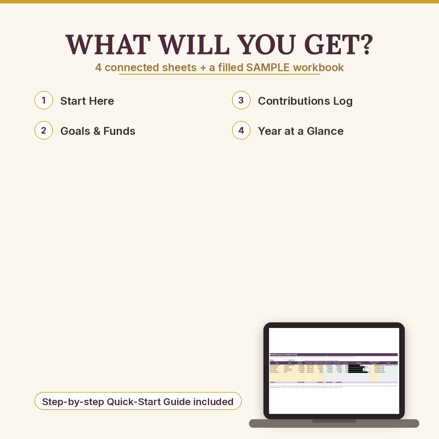 Savings & Sinking Funds Tracker - Image 2