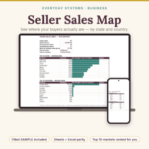Seller Sales Map