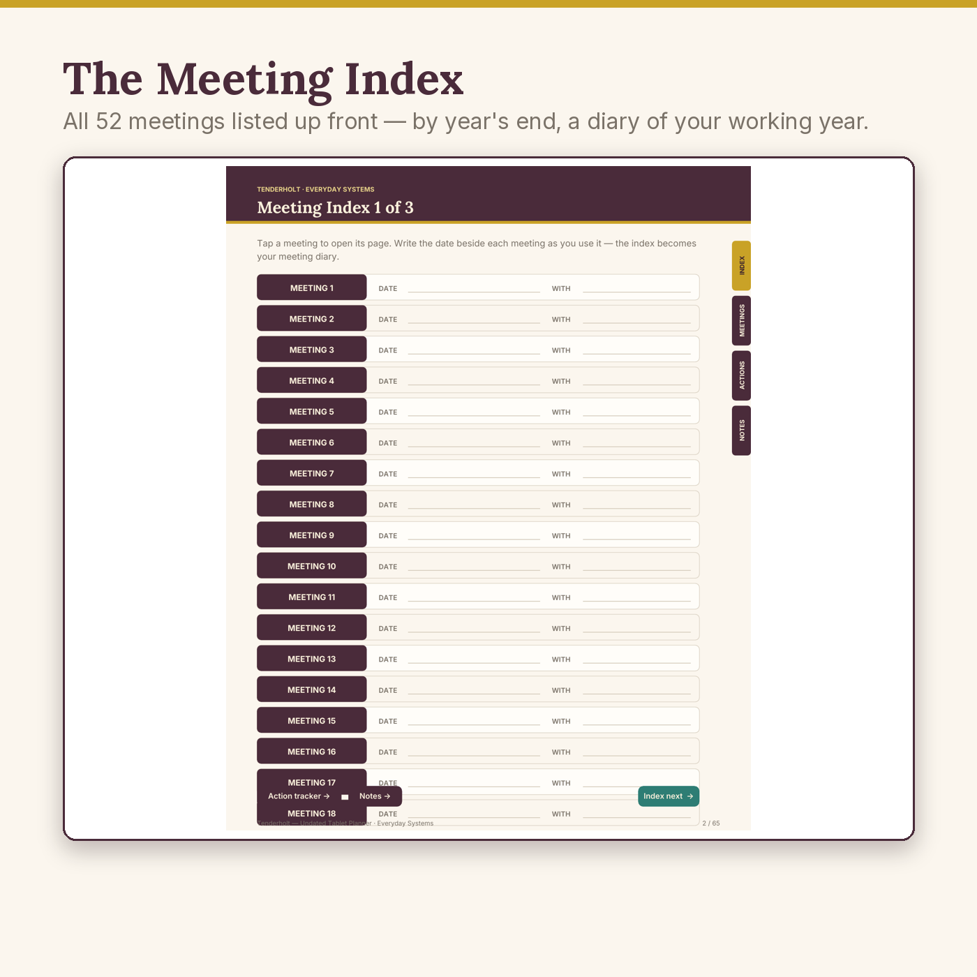 Meeting Notes System - Image 4