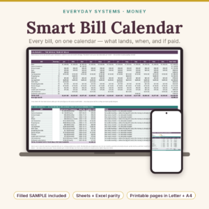 Smart Bill Calendar