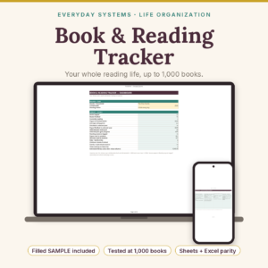 Book & Reading Tracker