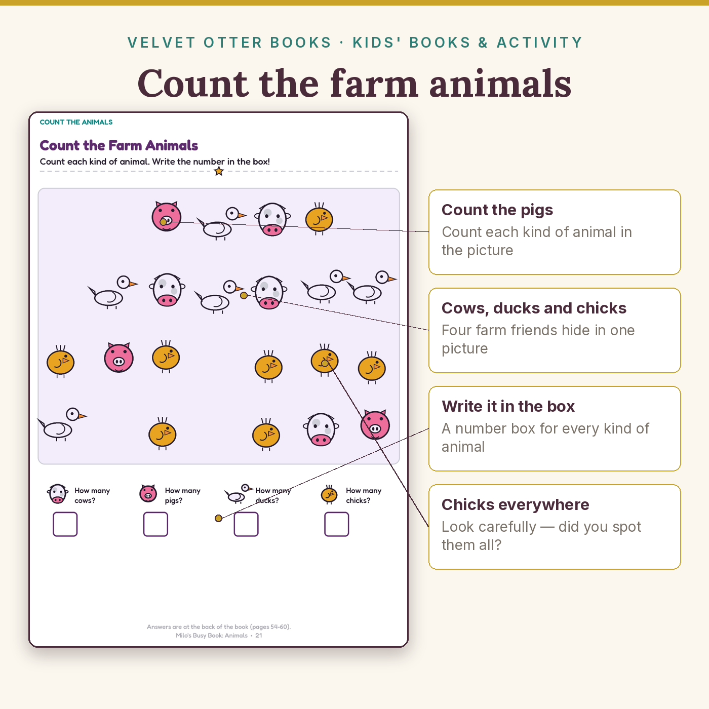 Milo's Busy Book — Animals Edition - Image 3